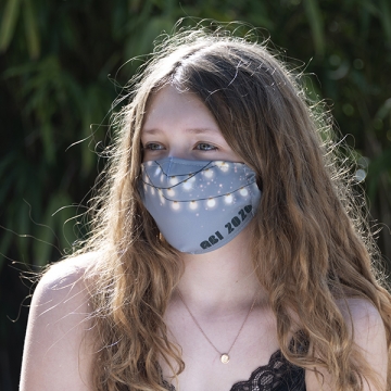 Gesichtsmaske "PARTY Lights"