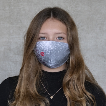 Gesichtsmaske "Kiss me at Midnight"